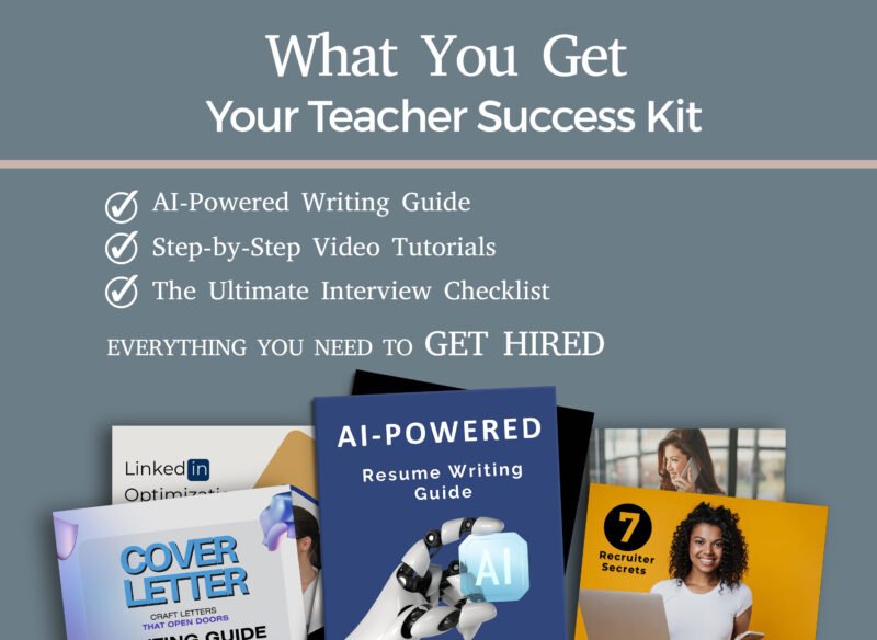 Professional Elementary Teacher Resume Template & Career Success Kit for Canva-C02 - Image 6