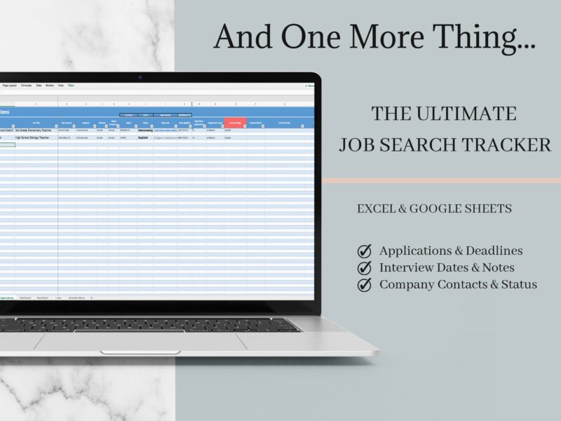 Professional Teaching Assistant Resume Template & Career Kit for Canva-C09 - Image 6