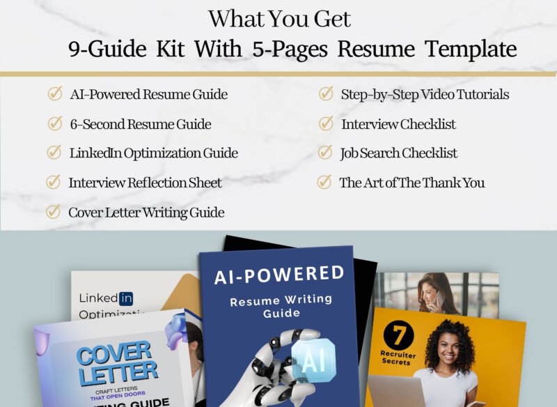 Professional Teaching Assistant Resume Template & Career Kit for Canva-C09 - Image 10