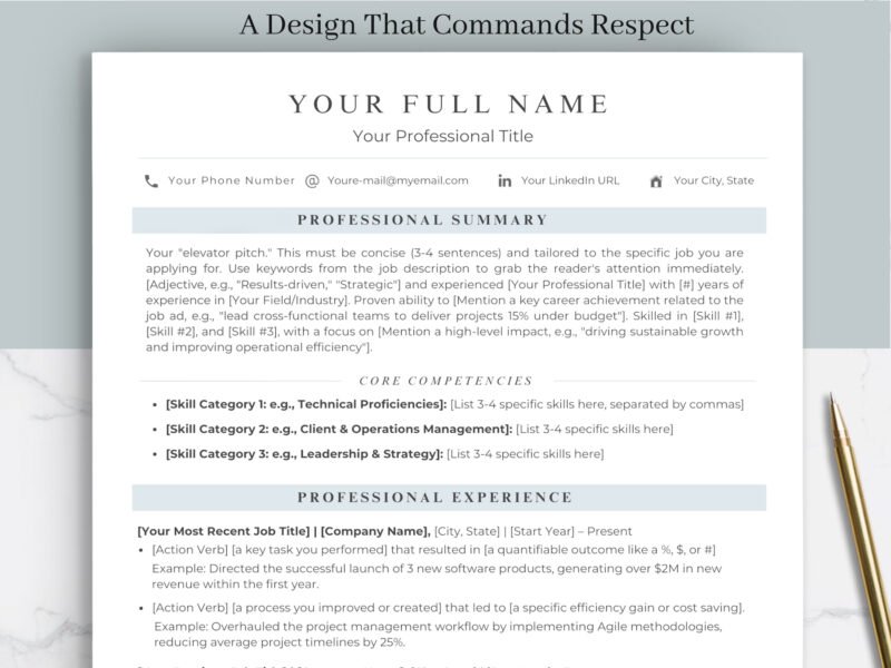 Software Engineer Resume Template-G09SE09 - Image 5